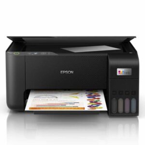Impresora multifunción 3 en 1 Epson EcoTank L3250 Bivolt - Negra